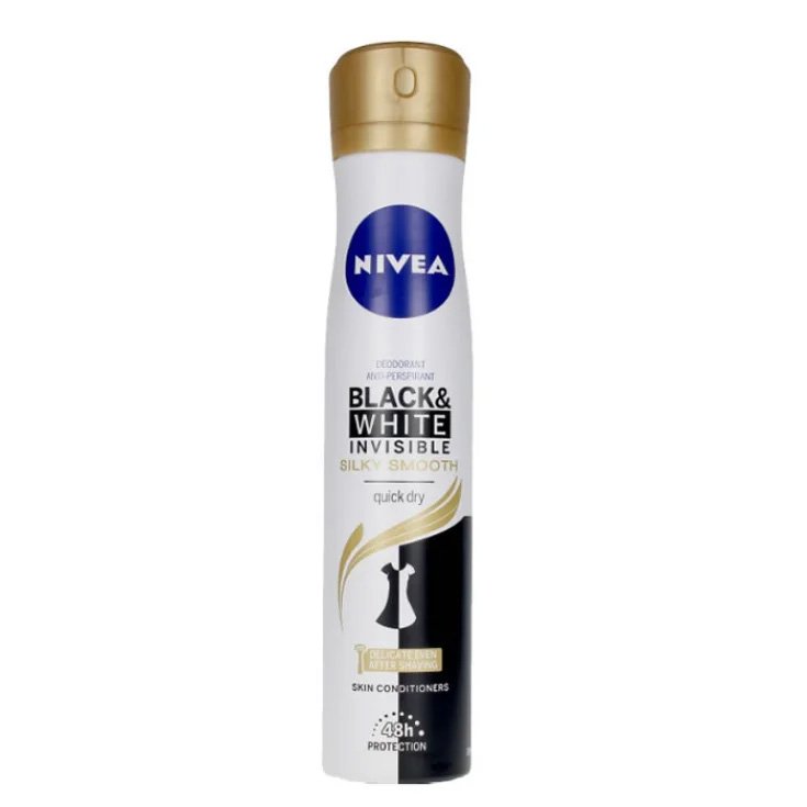 Nivea Black And White Déodorant Soyeux Invisible Spray 200 ml
