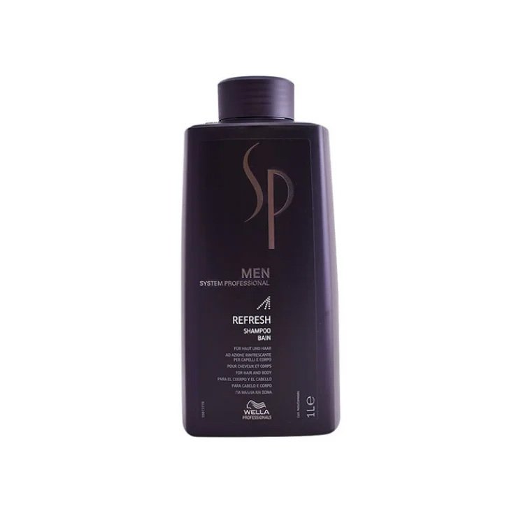 Wella System Professional Men Refresh Shampoing 1000ml