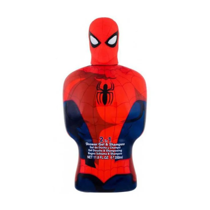 Gel douche et shampoing Marvel Spiderman 350 ml Gel douche et shampoing Marvel Spiderman 350 ml
