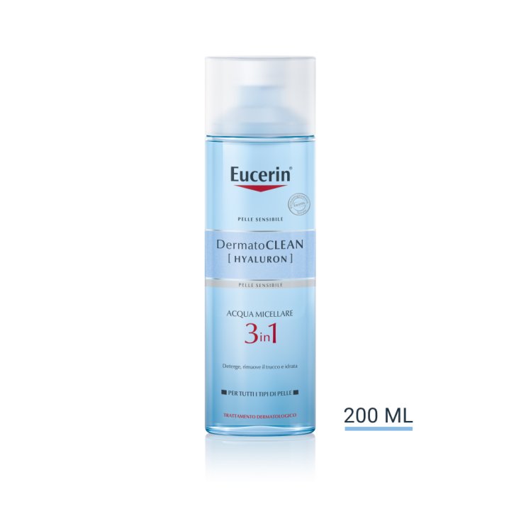 DermatoClean [Hyaluron] Eau Micellaire 3 En 1 Eucerin® 200 ml