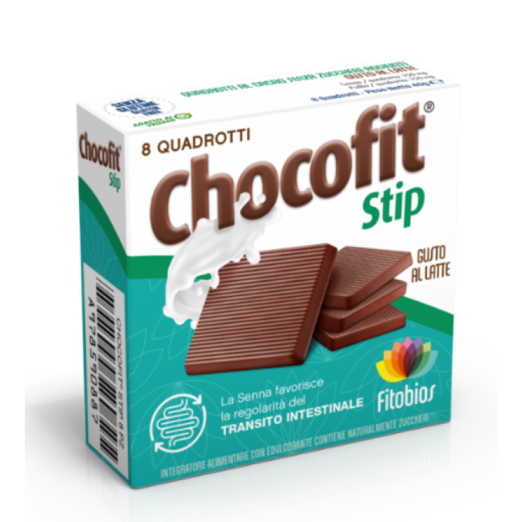 Chocofit Stip Fitobios 8 Carrés