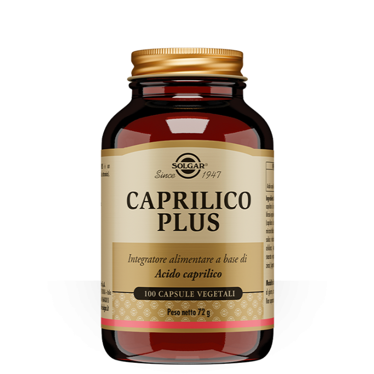 Caprilico Plus Solgar Depuis 1947 100 Gélules
