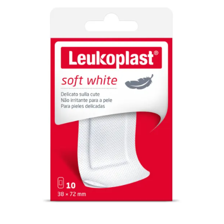 LEUKOPLAST SOFT BLANC72X38 10P