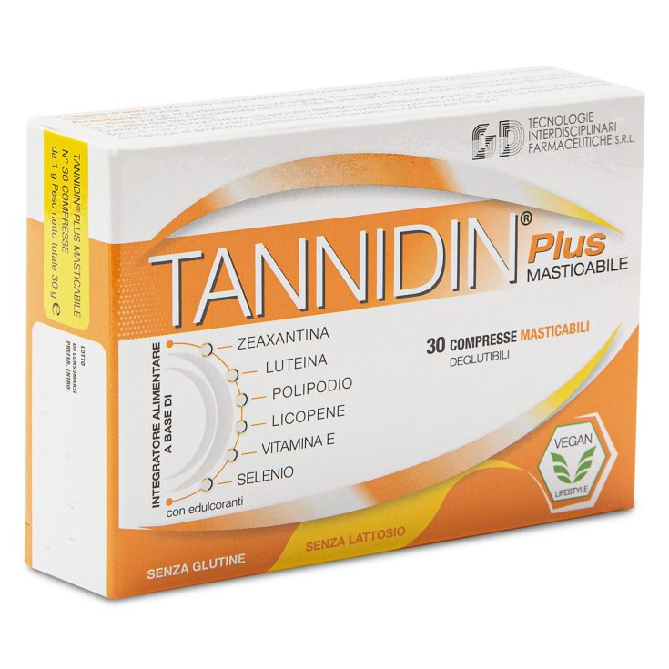 Tannidin Plus Gd à Croquer 30 Comprimés