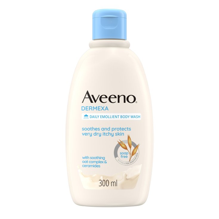 DERMEXA Gel Douche Émollient Usage Quotidien Aveeno 300 ml