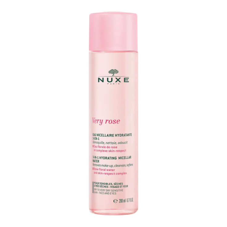 Very Rose Nuxe Eau Micellaire Hydratante 3 En 1 200 ml