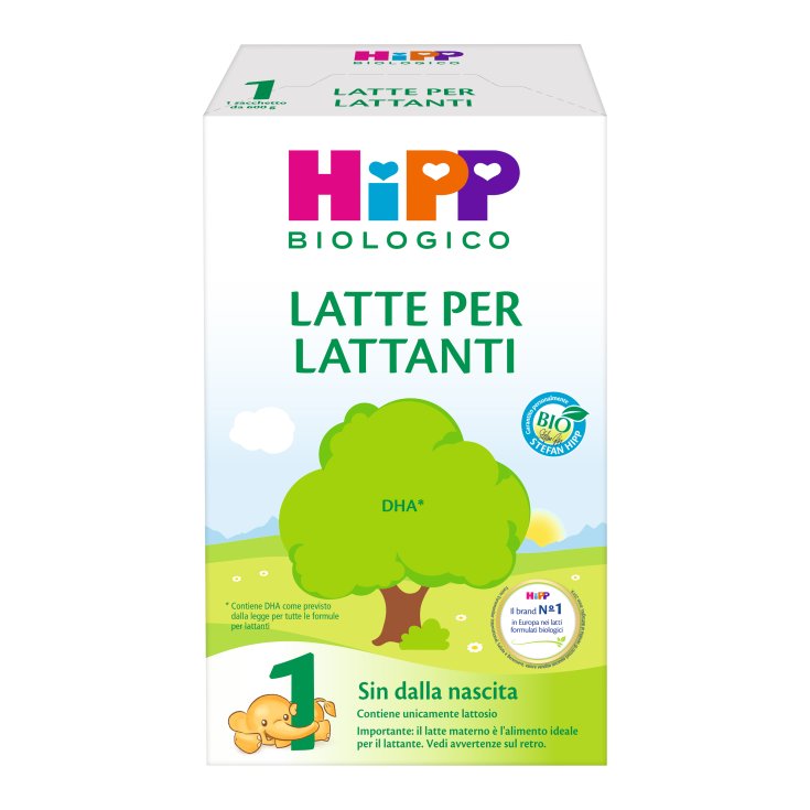 HIPP Hipp Lait 1er âge bio en poudre dès la naissance à 6 mois 600g 600g  pas cher 