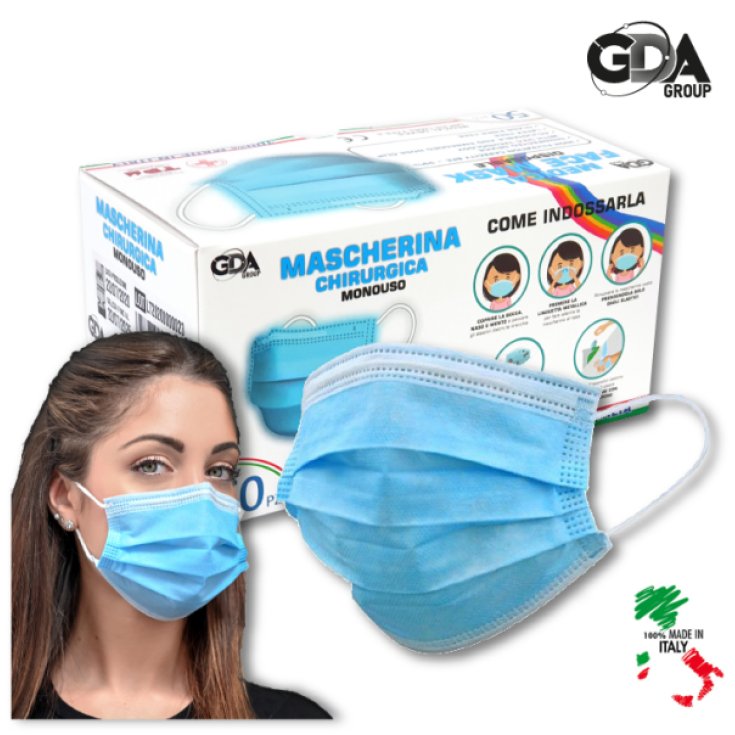 Masque Chirurgical Gda-Mask 01 50 Pièces