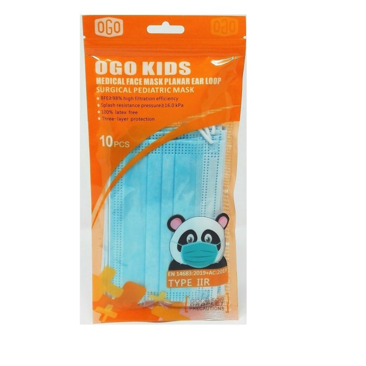 Ogo Kids Masque Chirurgical Pour Enfants Farvisan 10 Pièces