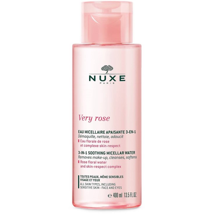 Very Rose Nuxe Eau Micellaire Hydratante 3 en 1 400 ml