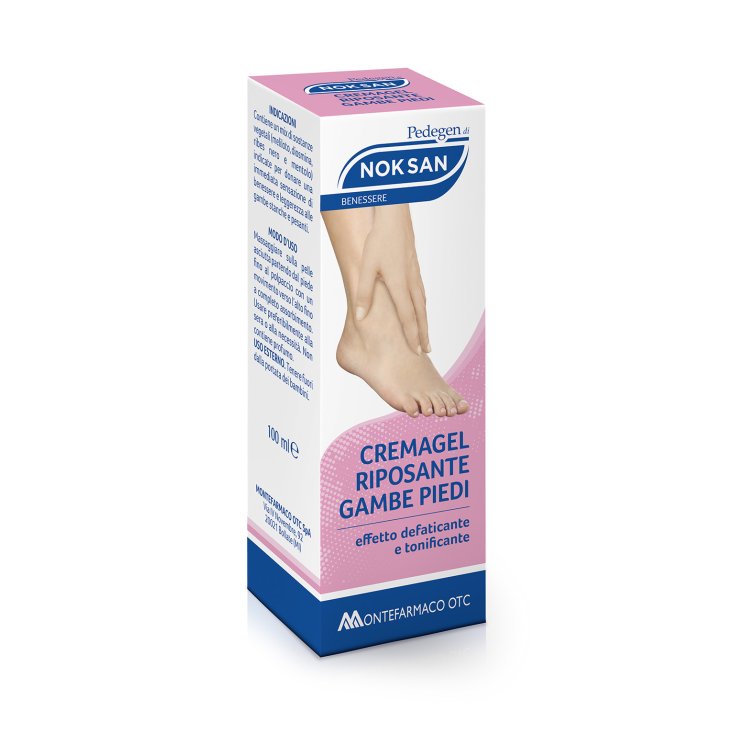 Pedegen by Noksan® Cremagel Relaxant Jambes Et Pieds Montefarmaco 100ml