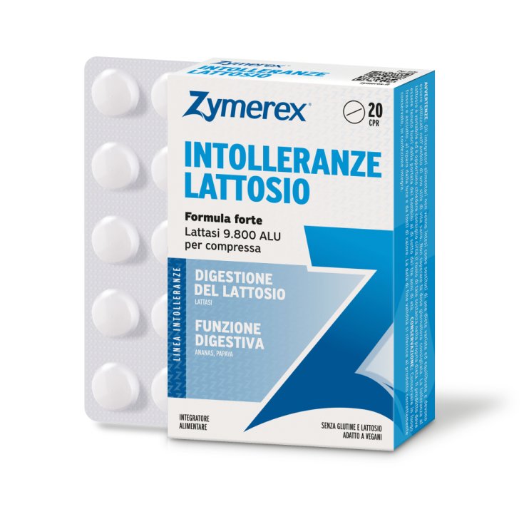Intolérances Zymerex® 20 Comprimés