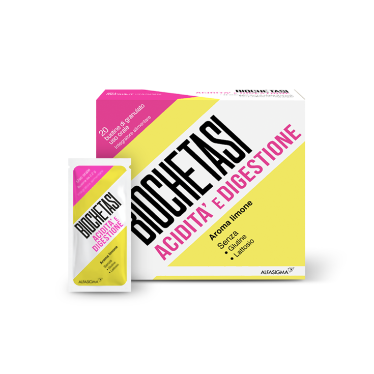 Biochetase Digestion Et Acidité Alfasigma 20 Sachets