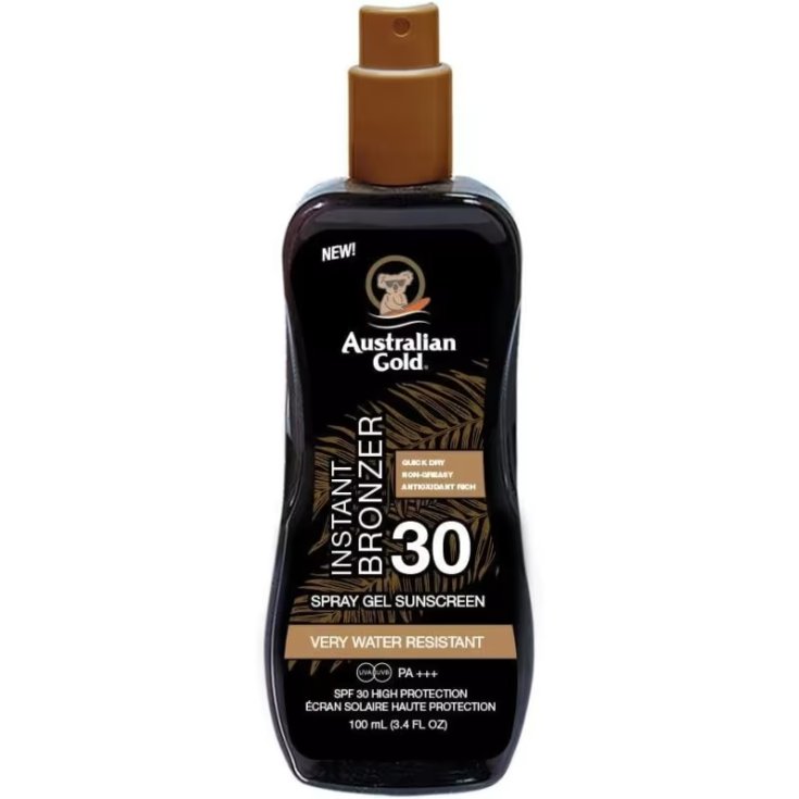 Gel en spray Australian Gold avec effet Br