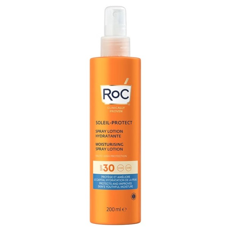 Roc Soleil Protect Lait Spray Hydratant Spf30+ 200 ml