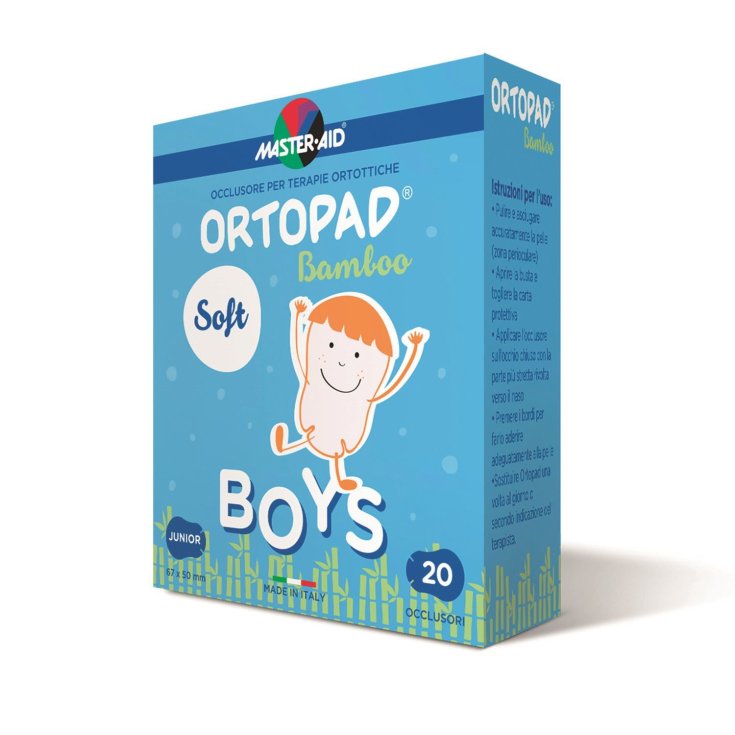 Ortopad Soft Boys Master-Aid 20 pièces