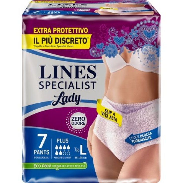 LIGNES SPEC PANTALON PLUS L 7PCS