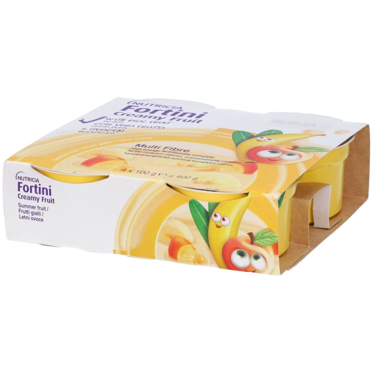 Fortini Fruits Crémeux Fruits Jaunes Nutricia 4x100g