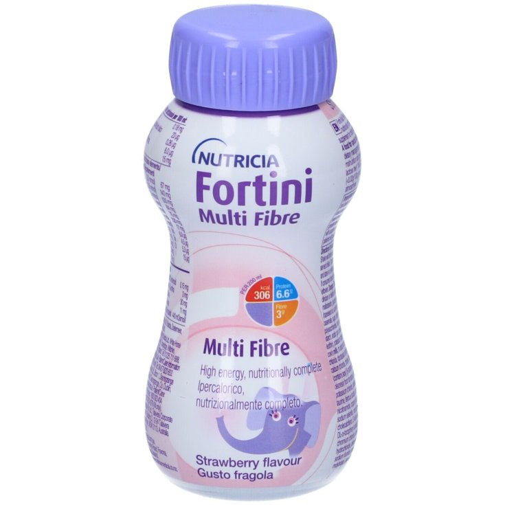 Fortini Multi Fibre Goût Fraise Nutricia 200ml