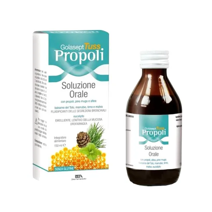 Golasept Tuss Propolis Adulte Solution Buvable ZETA 150ml