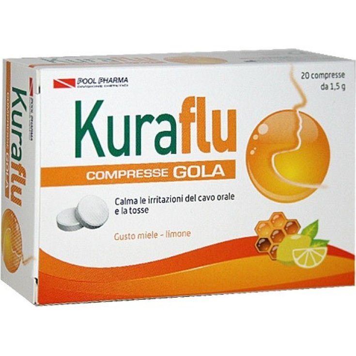 Kuraflu Miel-Citron Piscine Pharma 20 Comprimés