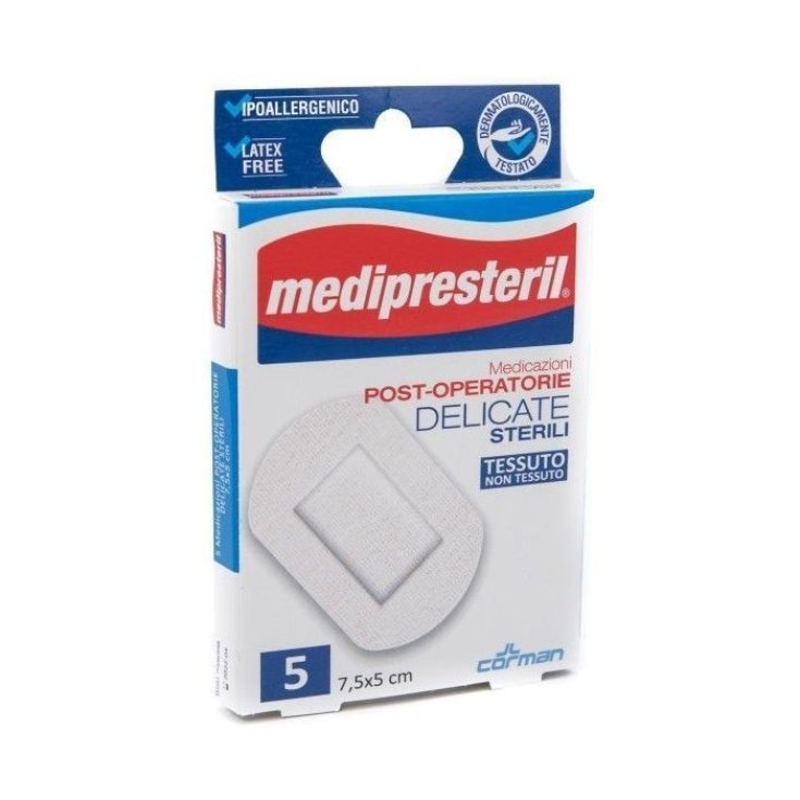 MEDIPRESTÉRIL P/OP DEL7,5X5 5P