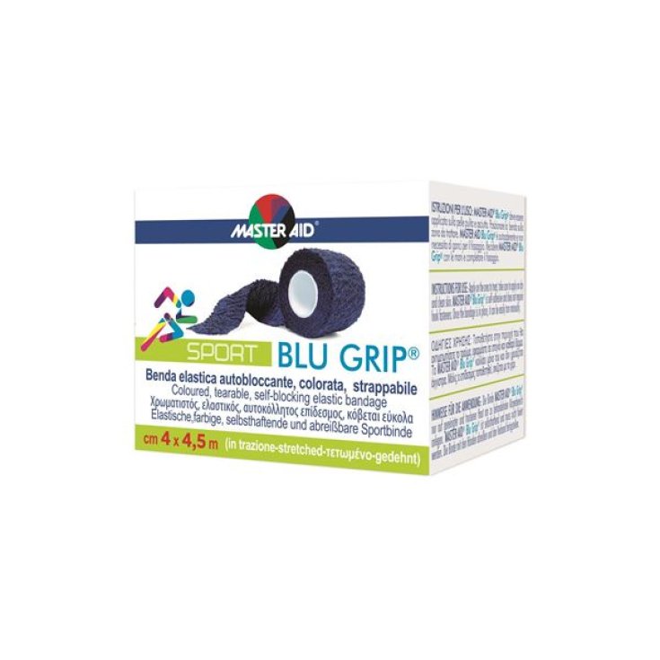 Blue Grip Master-Aid Sport 6cmx4,5m 1 Pièce