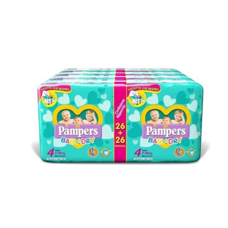 PAMPERS BD MAXI PD 52PCS