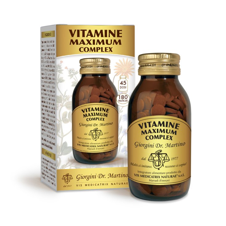 Vitamines Complexe Maximum Dr. Giorgini 180 Comprimés