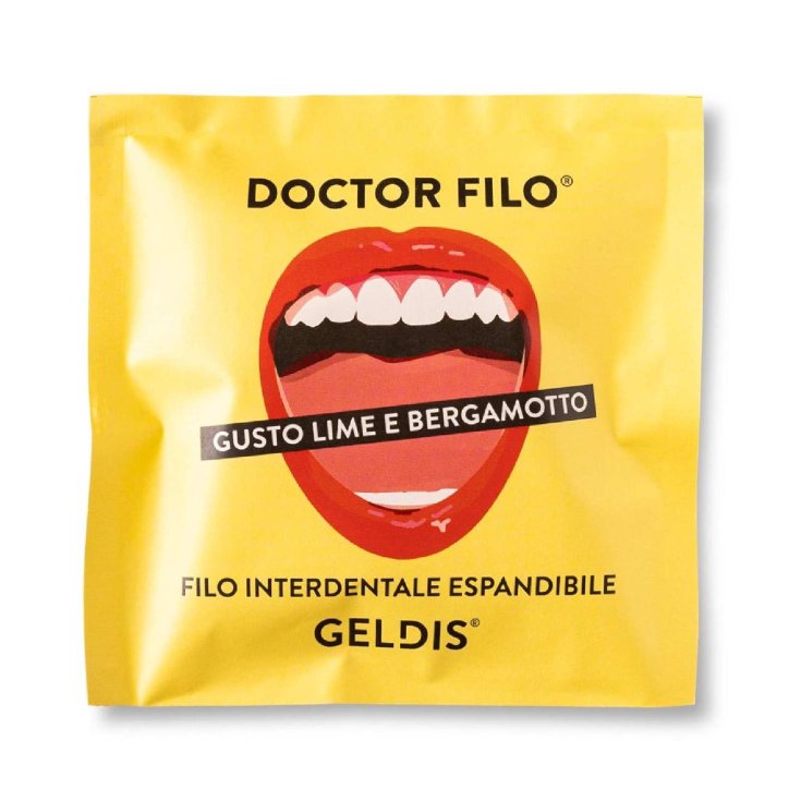 Doctor Filo Interdentae Citron Vert Et Bergamote Geldis 30m