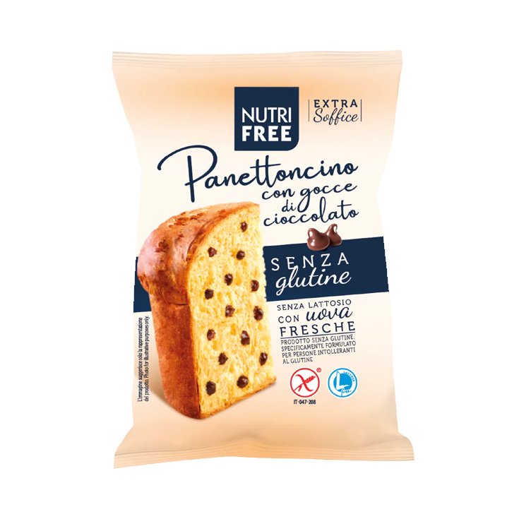 Panettoncino aux pépites de chocolat NutriFree 100g