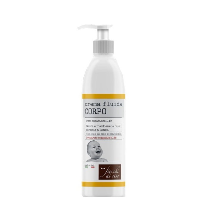 Crème Fluide Corporelle aux Flocons de Riz 240ml