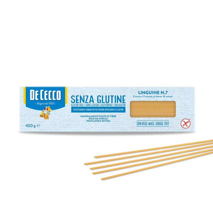 Linguine n°7 Sans Gluten De Cecco 400g