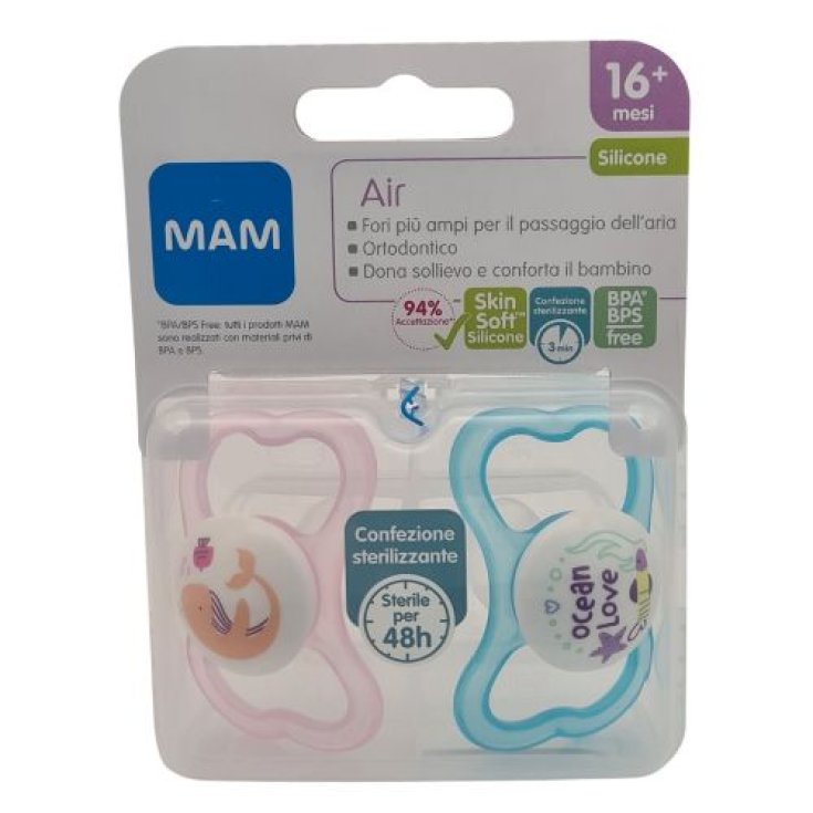 Air Night 16+ Silicone Mam 2 Sucettes