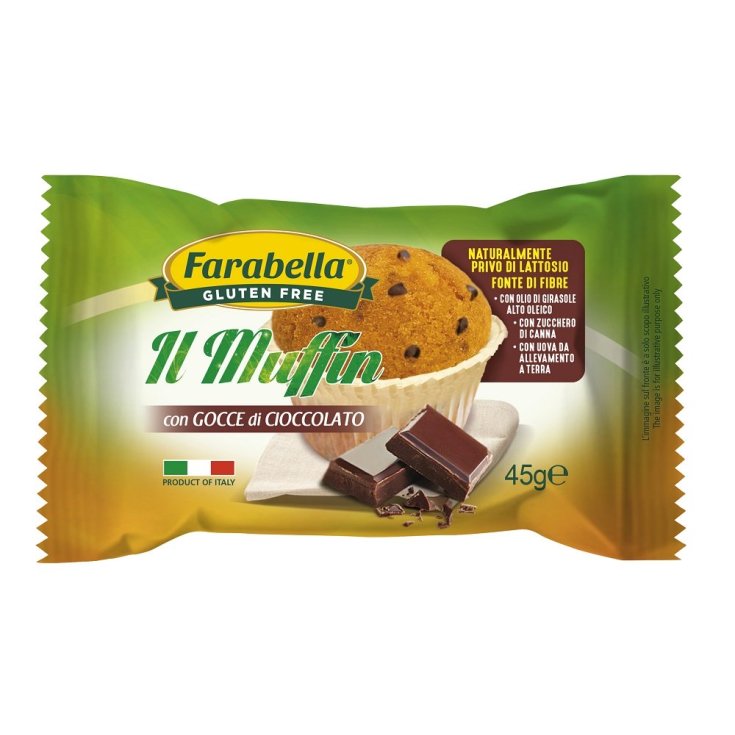 Muffin Aux Pépites De Chocolat Farabella 45g