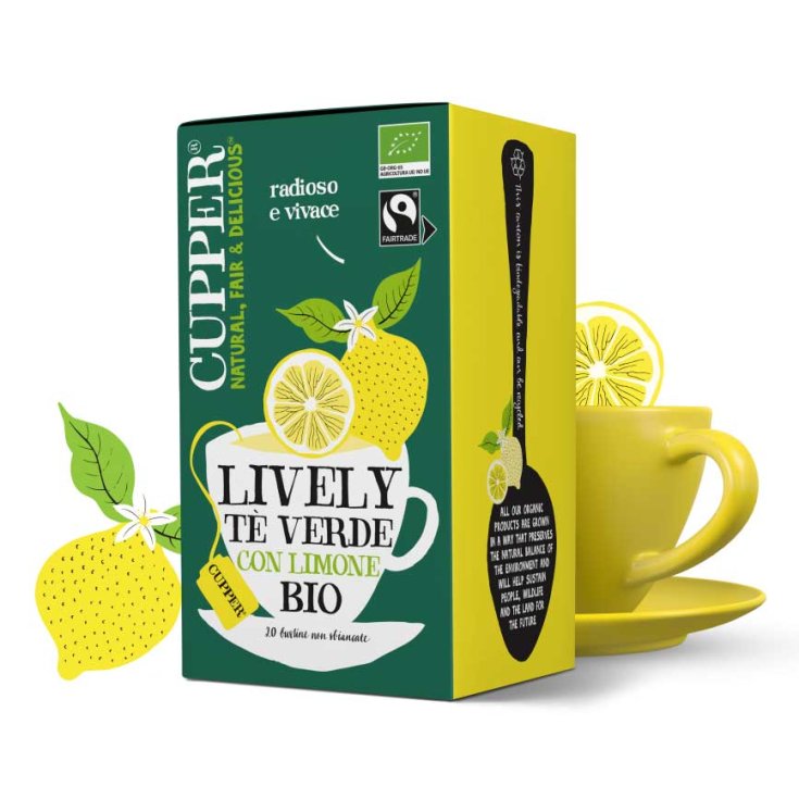 Thé Vert Au Citron BIO Cupper 20 Filtres