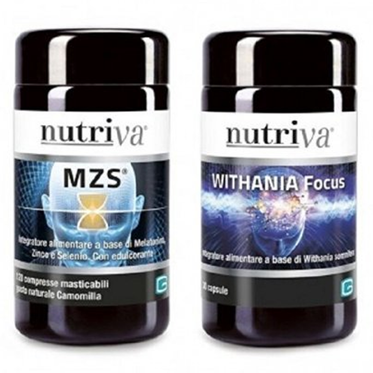 MZS+ Withania Focus Nutriva 120 Comprimés + 30 Gélules