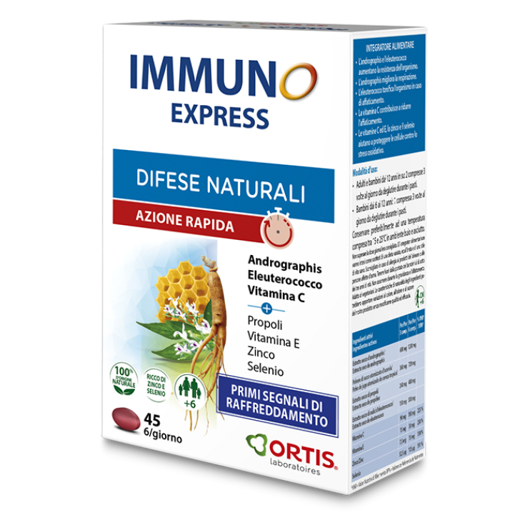 Immuno Espress Ortis Laboratoires 45 Comprimés