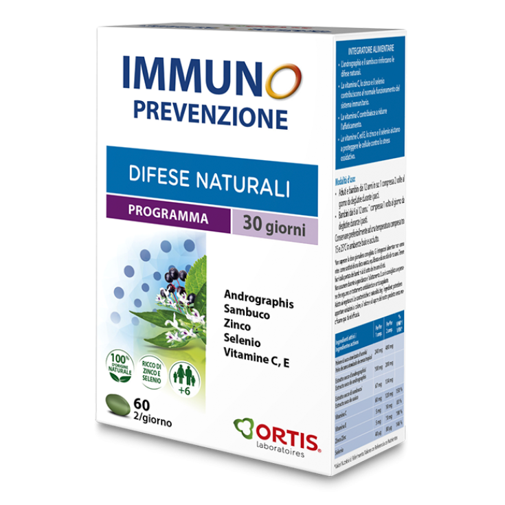 Immuno Dépression Ortis 4x15 Comprimés