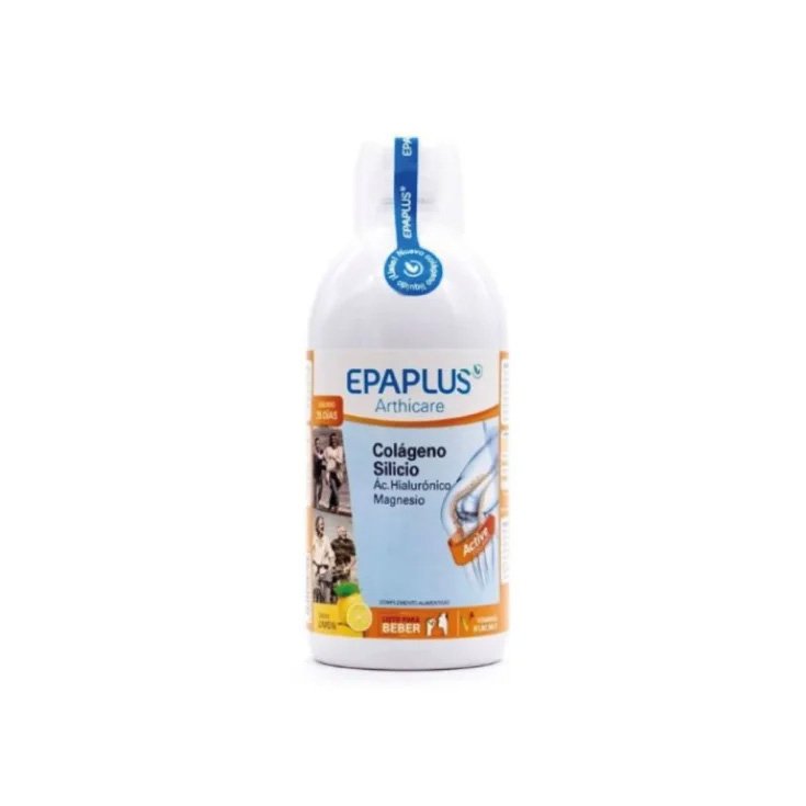 Epaplus Collagène Silicium Hyaluronique & Magnésium Liquide Citron 1000ml