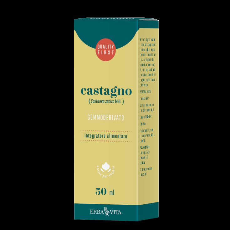 Extrait de Bourgeon Châtaignier Erba Vita 50ml