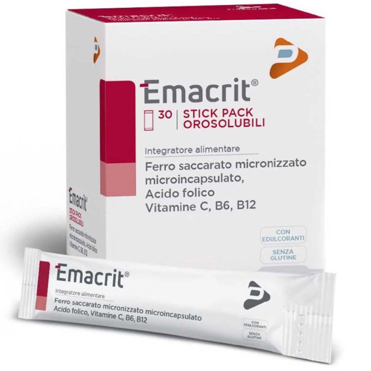 Pack de 30 sticks Emacrit PharmaLine