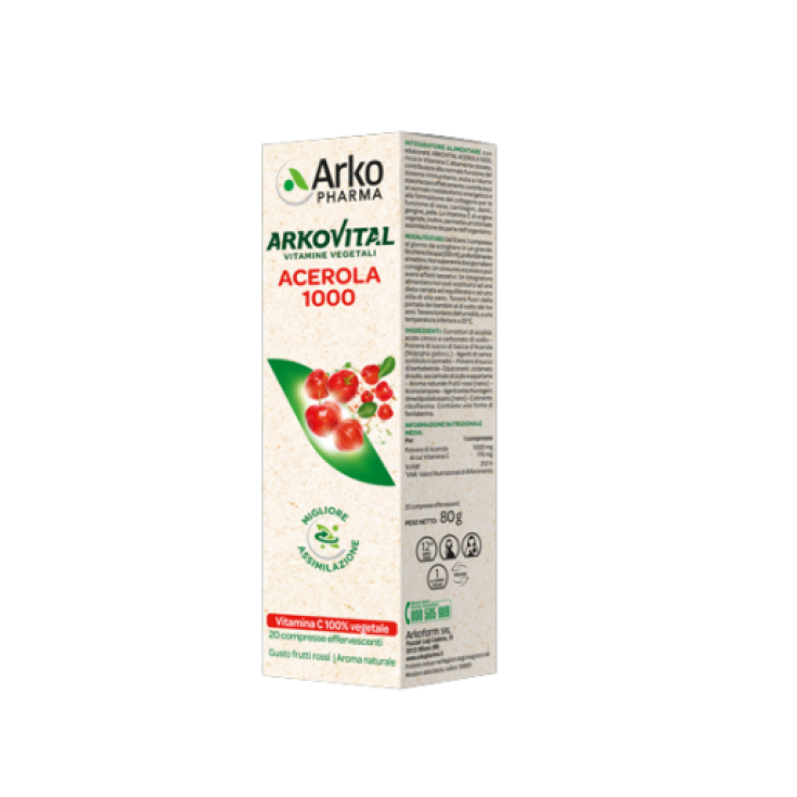 Arkovital® Acérola 1000 Arkopharma 20 Comprimés