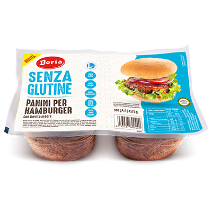 Sandwiches Pour Hamburger Doria 4x50g