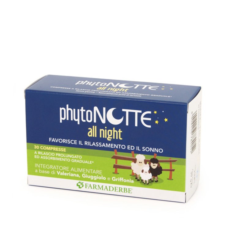 PhytoNOTTE Toute la Nuit Farmaderbe 30 Comprimés