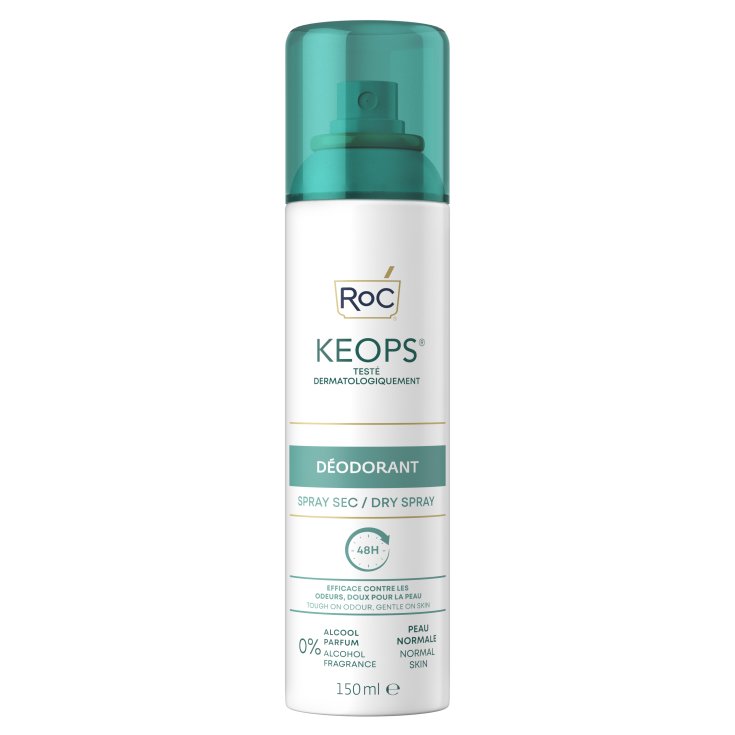 KEOPS® ROC Déodorant Sec Spray 150ml