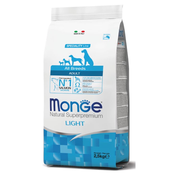 Monge Toutes Races Adulte Saumon Et Riz 2,5Kg