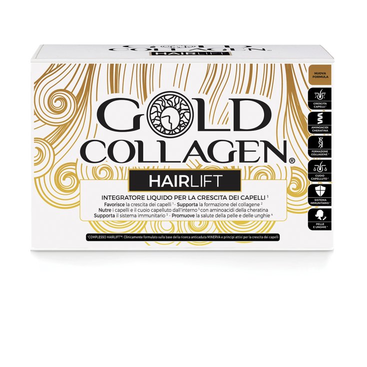 Gold Collagen Hairlift 10 flacons