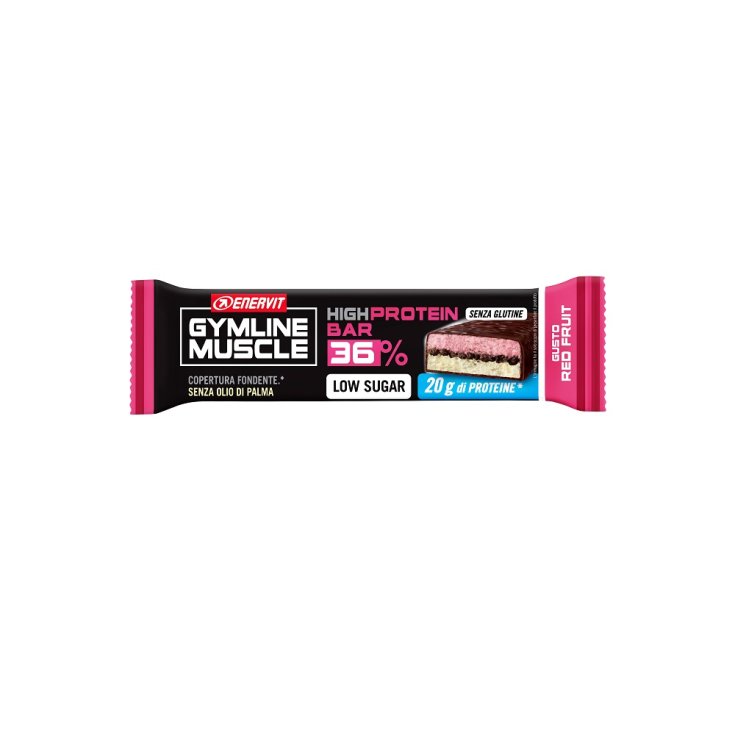 GYMLINE BARRE HYPERPROTEINEE 36% Choco-Vanille ENERVIT 55g