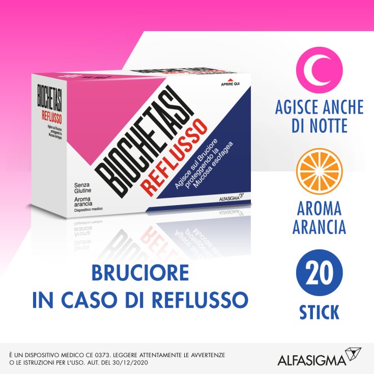 Reflux Biochetasi Alfasigma 20 Stick Monodose